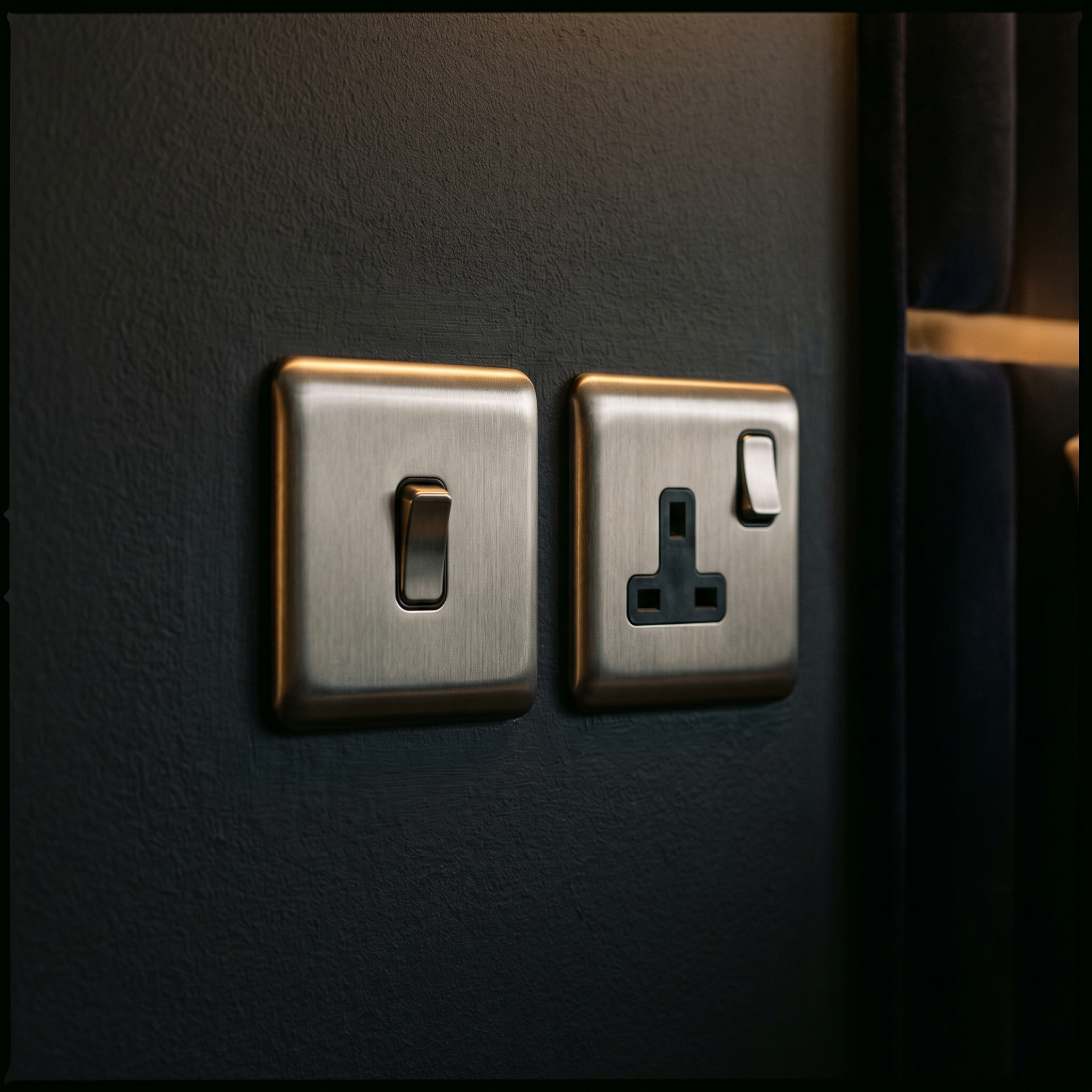 Designer switches and sockets, Camden NW1