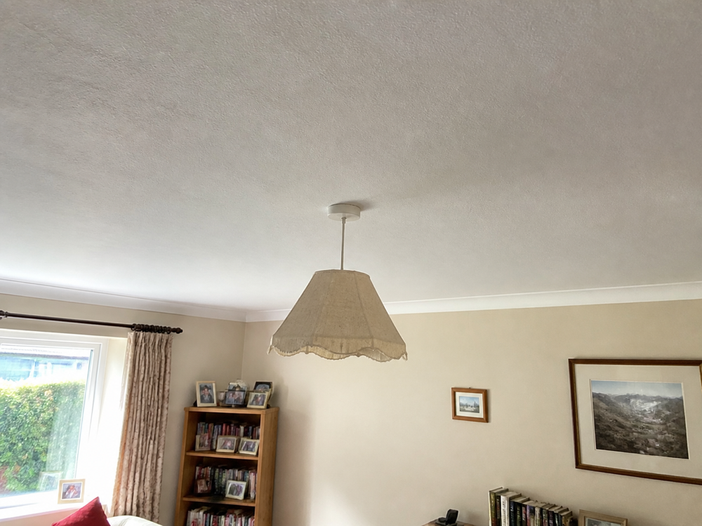 Before: Tired pendants to warm recessed downlighting, Clapham