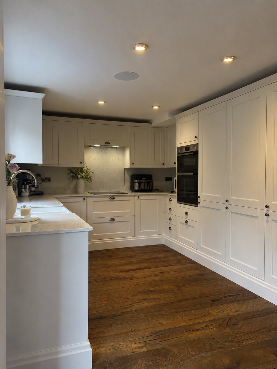 Warm LED lighting upgrade, London